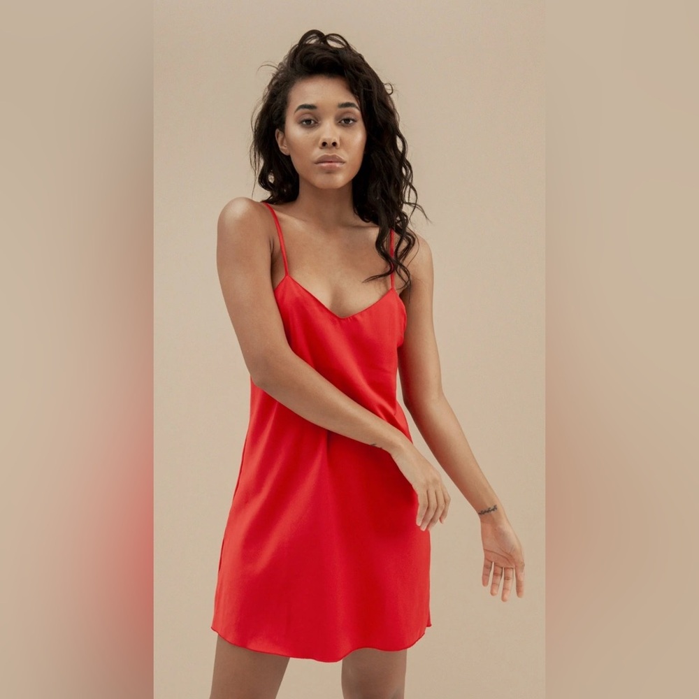 Wilfred Free Vibrant Red Dress